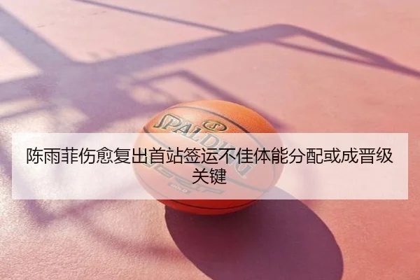 陈雨菲伤愈复出首站签运不佳体能分配或成晋级关键